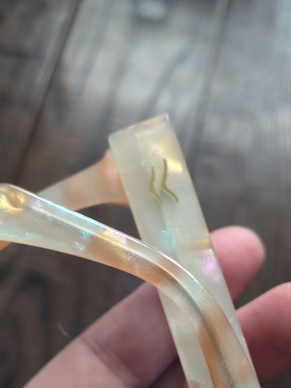 ANTHRO I Peach Tortoiseshell Cat-eye Frame TAYLOR Reader Glasses by I-SEA - Picture 14 of 15